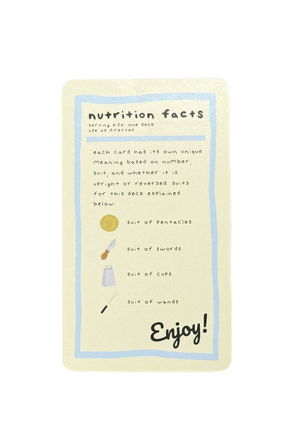 Cheese Tarot Deck